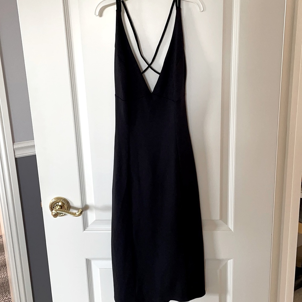 Lulu’s Little Black Dress with Low Back